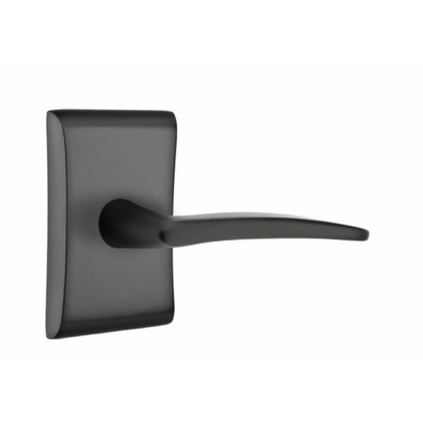 Emtek Modern Classic Brass Passage Leverset w/ Neos Rosette & Poseeidon